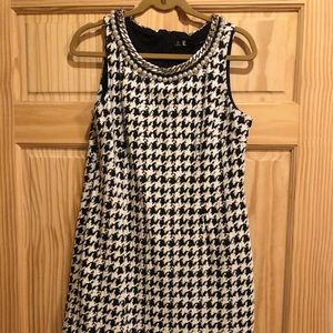 Houndstooth dress